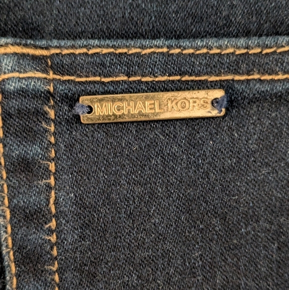 Michael Kors Selma Flare Jeans, size 10, color dark blue - Picture 8 of 16